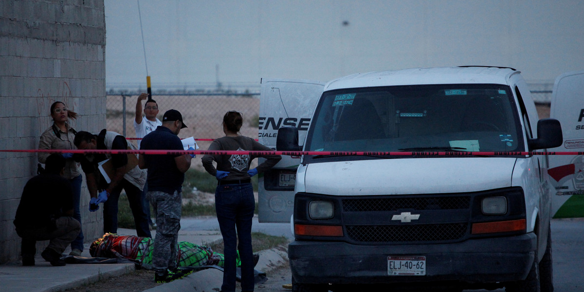 A Mexican cartel enforcer says a drug hotspot just across the border is headed for another war