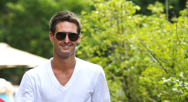 evan spiegel