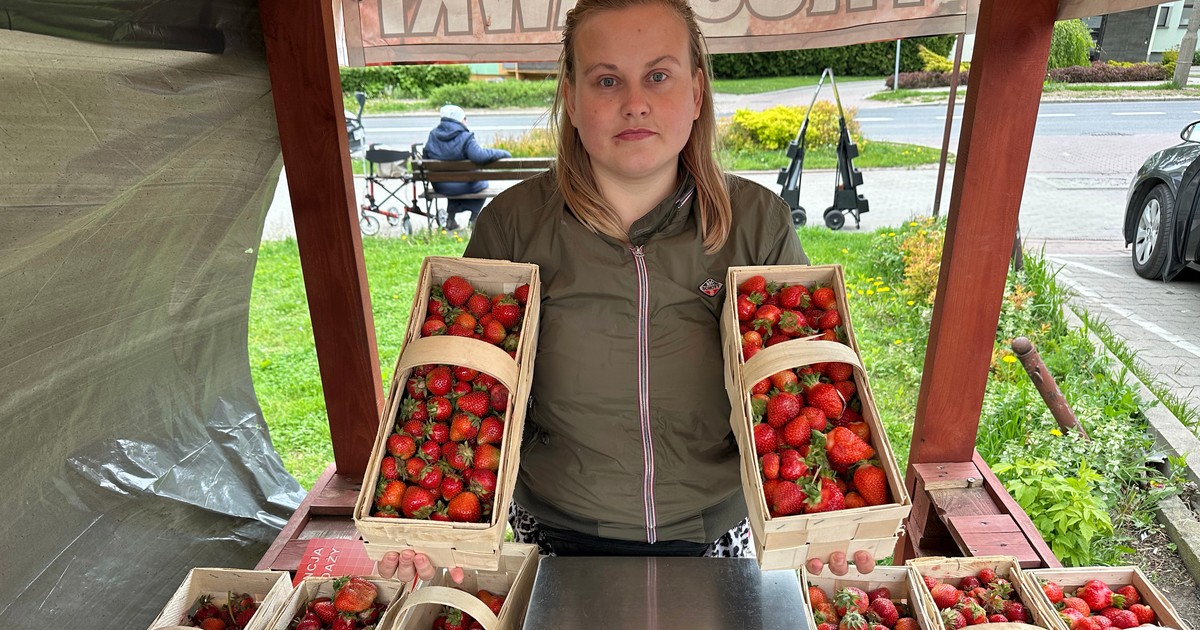 Truskawki szokują