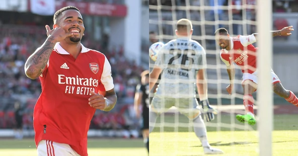 Five-star Arsenal in Germany: Gabriel Jesus among Gunners' top performers  in debut vs. Nurnberg