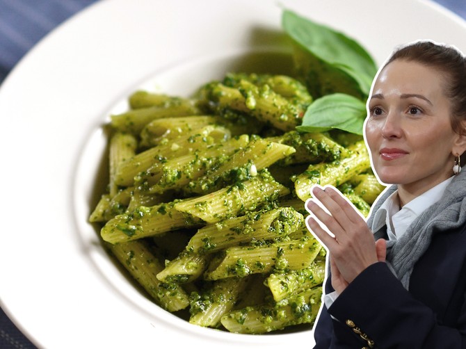 Jelena Đoković majstor za pesto sos