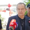 Ivica Dačić  obilazak  vatrogasnog broda 