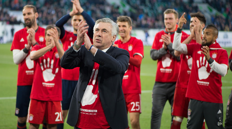 Megvédte címét a Bayern München a német labdarúgó-bajnokságban /Fotó: AFP