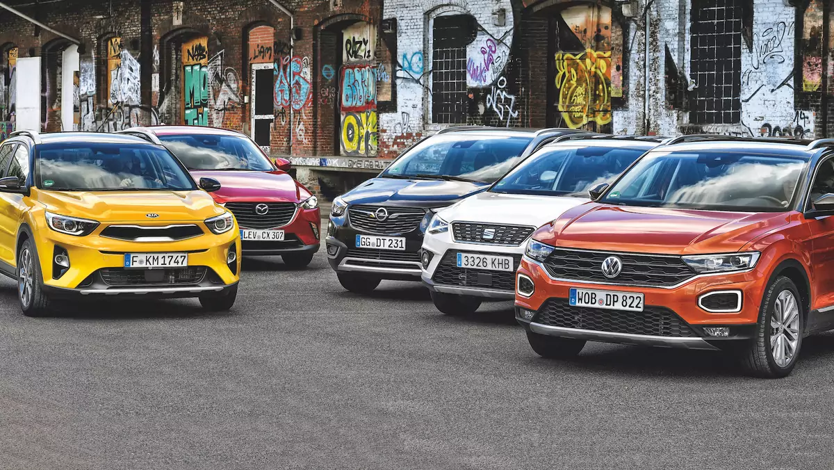 Kia Stonic, Mazda CX-3, Opel Crossland X, Seat Arona i Volkswagen T-Roc