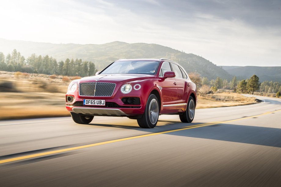 The new Bentley Bentayga