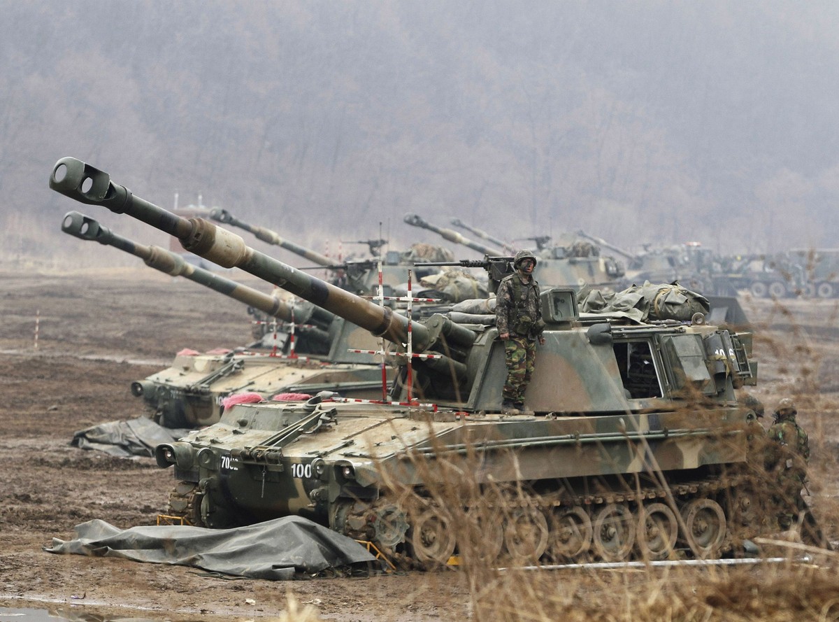 czołg artyleria korea południowa