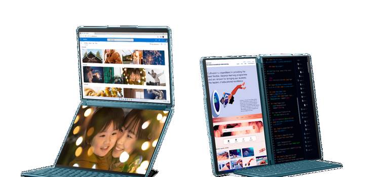 Lenovo Yoga Book 9i to laptop z dwoma ekranami OLED [CES 2023]