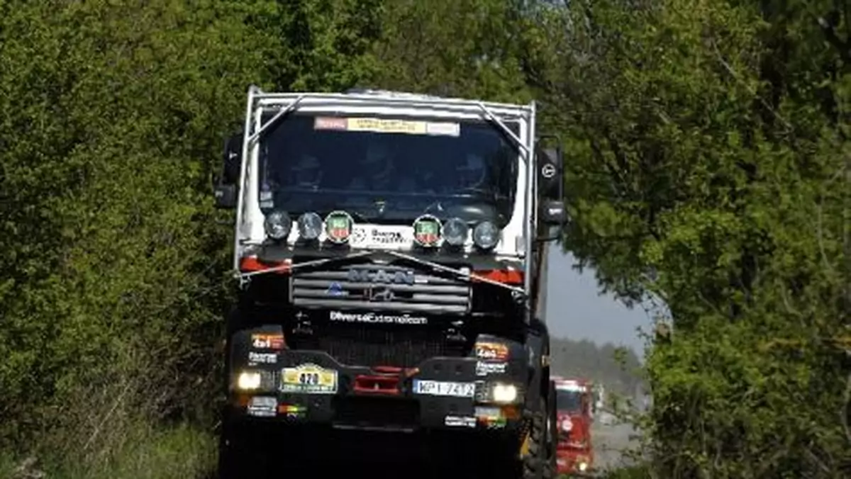 Central Europe Rally - Awans polskiej załogi samochodu ciężarowego