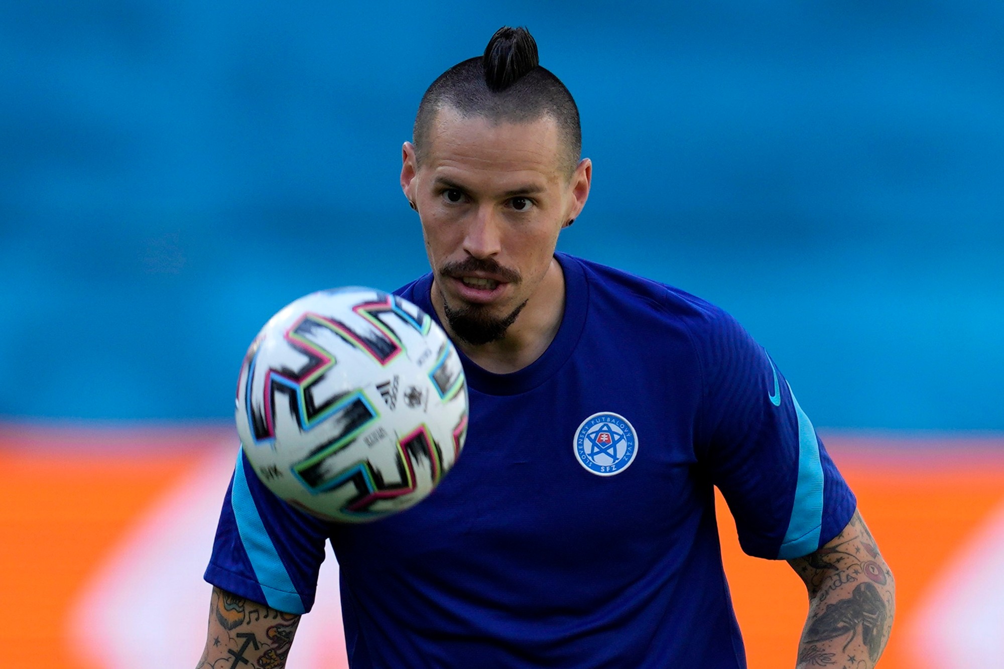 Slovenský futbalista Marek Hamšík.