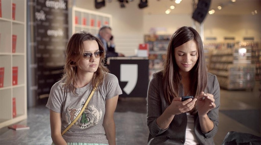 Anna Czartoryska i Katarzyna Maciąg w filmie 'Facet (nie)potrzebny od zaraz'