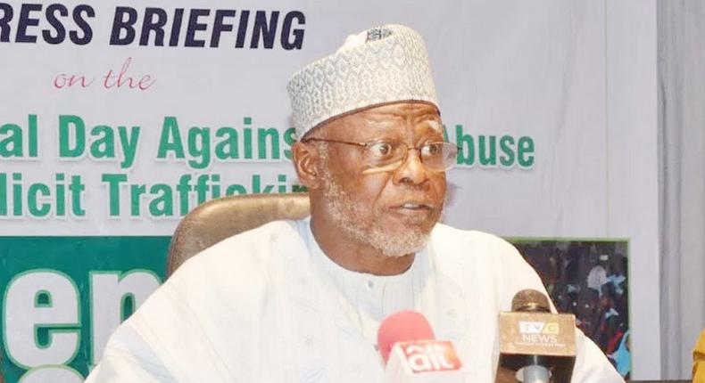 Retired Col. Muhammad Abdallah, the Chairman, National Drug Law Enforcement Agency (NDLEA) [This Day]