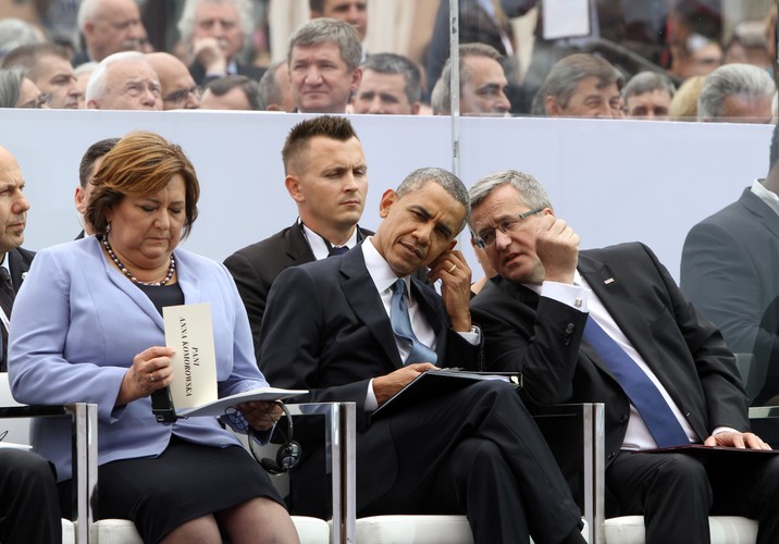 Barack Obama w Warszawie