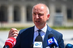 Spotkanie prezydenta Dudy z rolnikami ze ZR "ORKA". Protestujący rozgoryczeni postawą Tuska