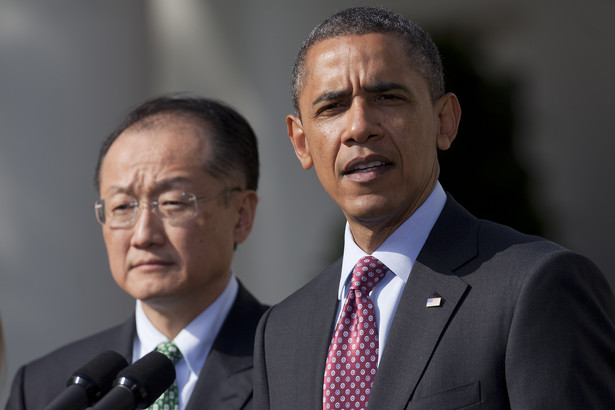 Jim Yong Kim i Barack Obama