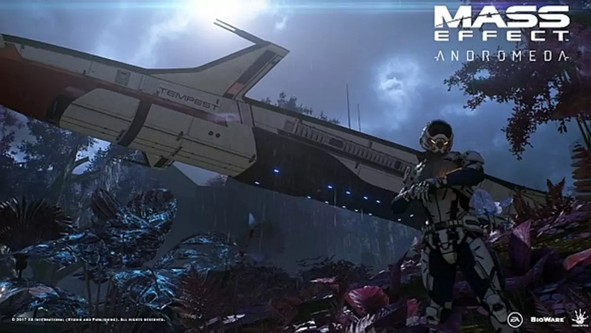 Mass Effect: Andromeda - na nowym raporcie z gry zaglądamy do wnętrza statku "Burza"