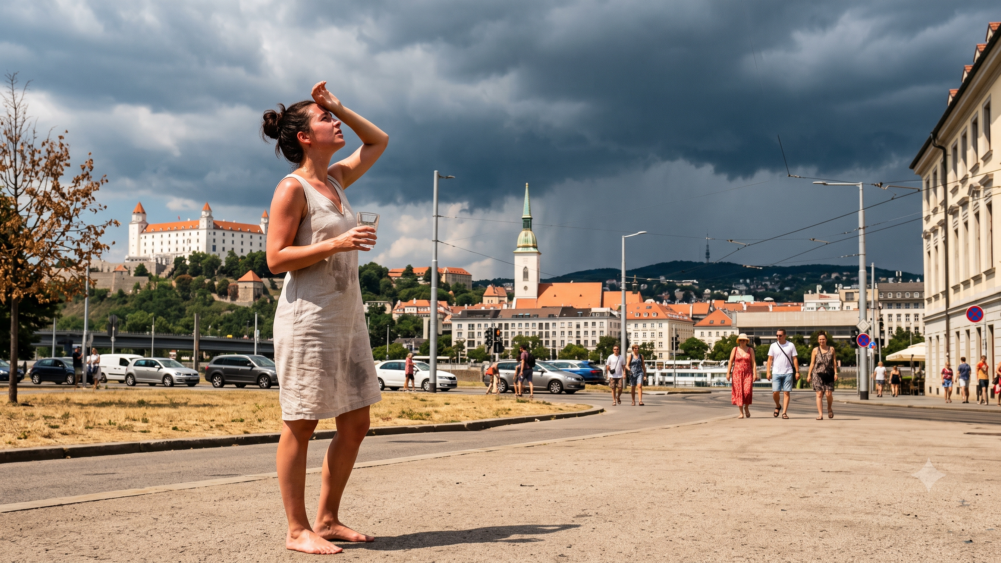 Slovensko bojuje s extrémnou vlnou horúčav. 