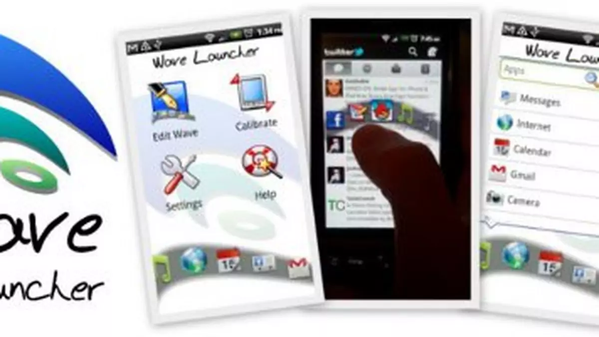 Wave Launcher - fala z WebOS dla Androida