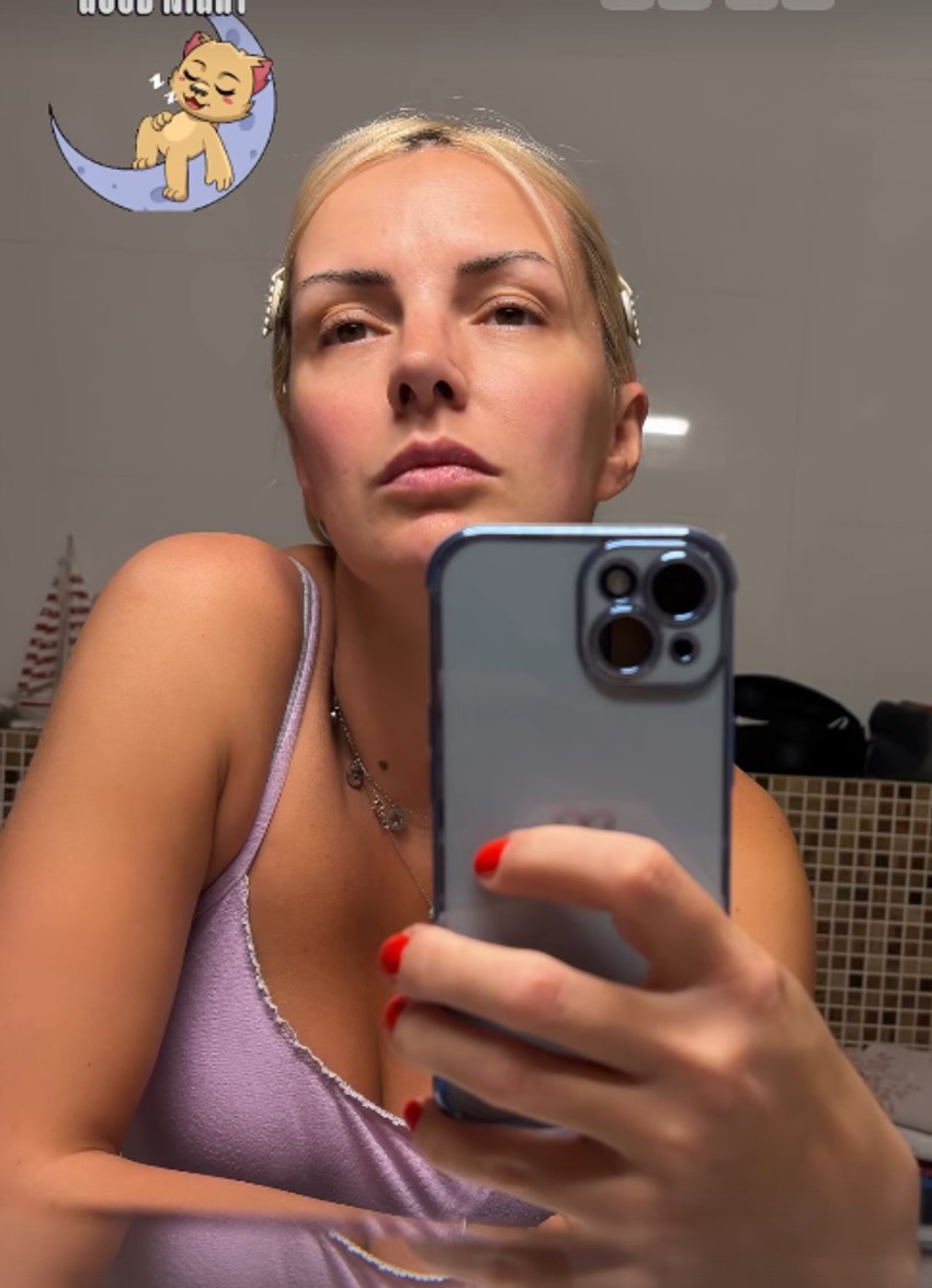 Milena Vučić pokazala lice bez šminke