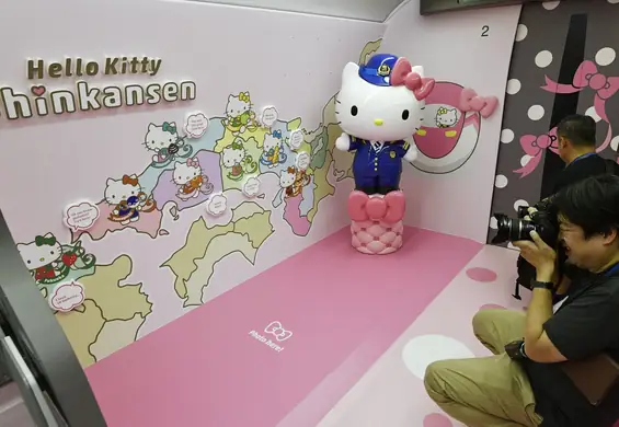 Już niedługo ruszy pociąg, którego przewodnim motywem jest Hello Kitty. Jak wygląda?