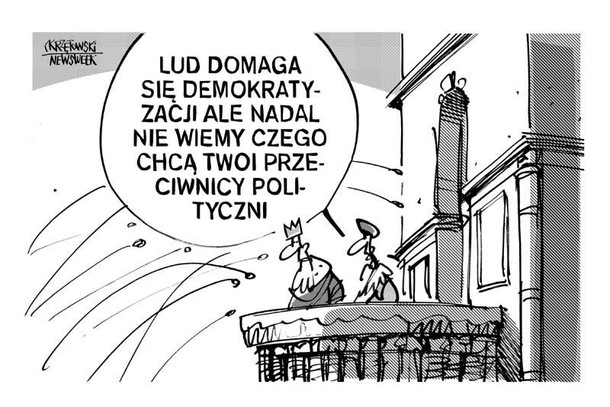 Lud chce demokratyzacji demokratyzacja zamieszki krzętowski