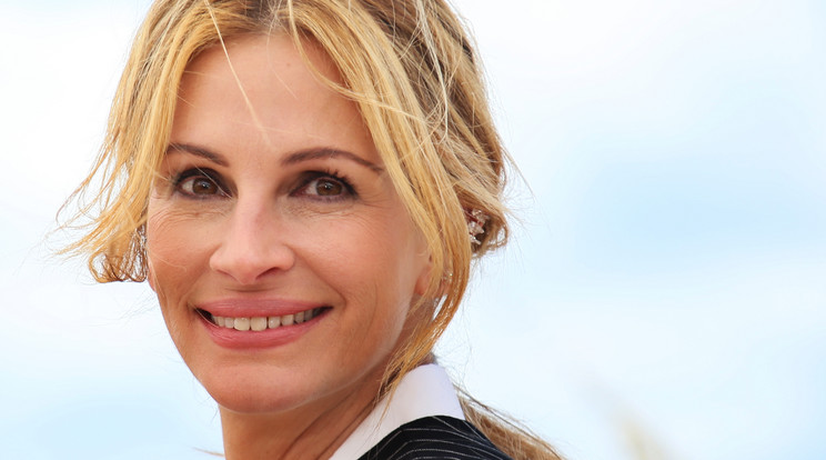 Julia Roberts még ötven felett sem vesztette el arcának ragyogó üdeségét. / Fotó: Shutterstock 