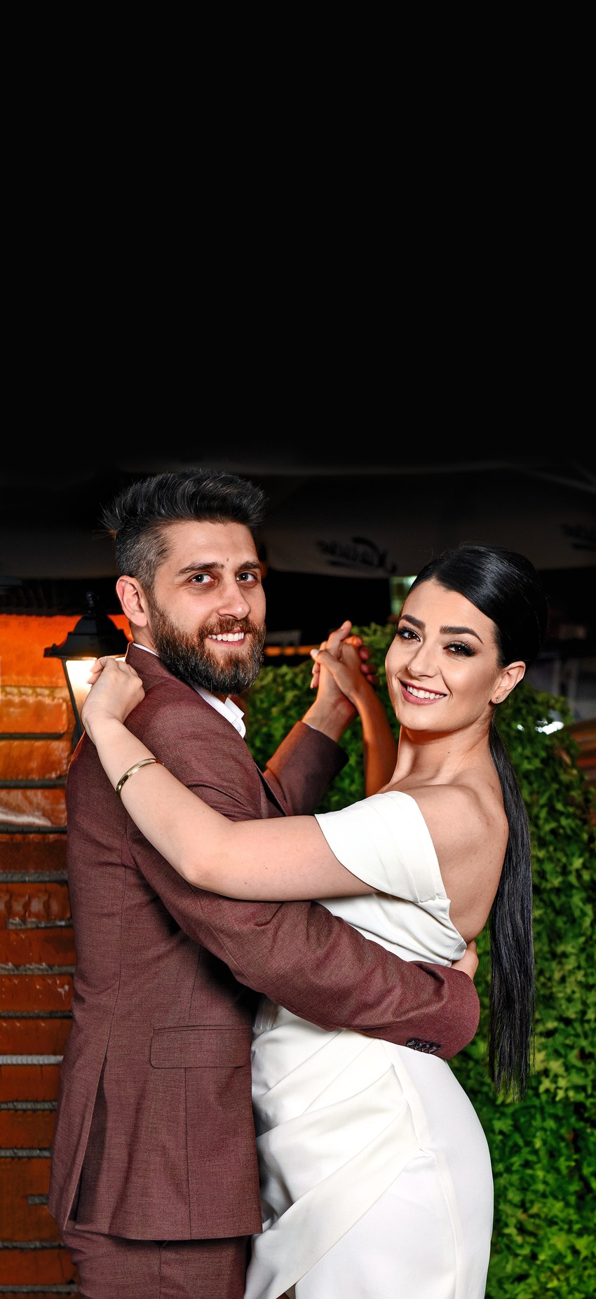 Danica Krstić i partner Nikola