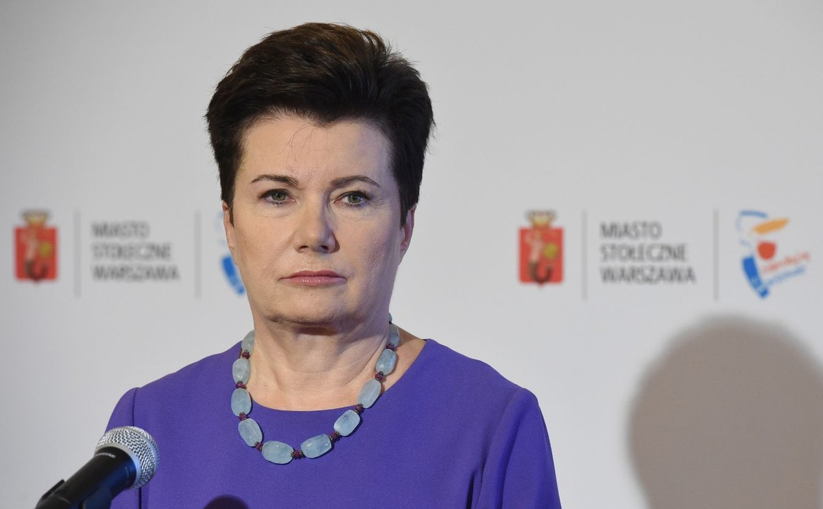 Prezydent Warszawy Hanna Gronkiewicz-Waltz