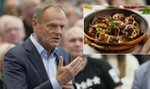 Tusk spałaszował wątróbkę z cebulką. Znamy jej cenę