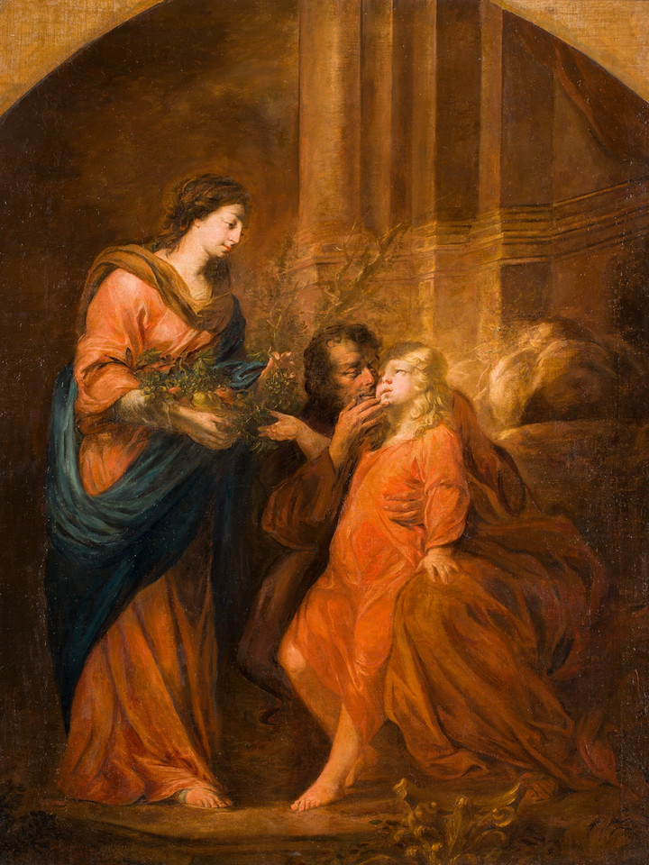 Michael Willmann, "Pocałunek św. Józefa" (ok. 1682) 
