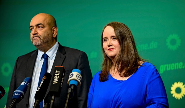 Članovi predsedništva nemačkih Zelenih, Rikarda Lang i Omid Nuripur