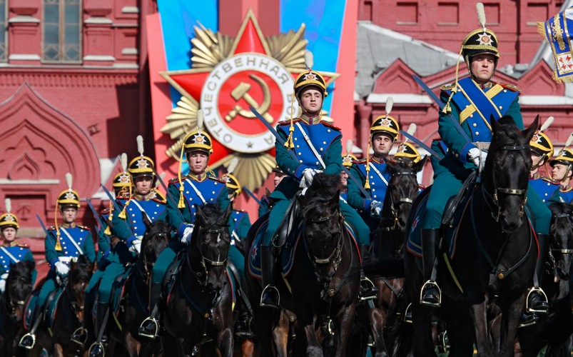Defilada z okazji Dnia Zwycięstwa w Moskwie