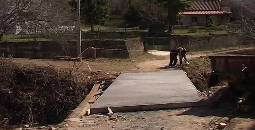 Most koji je svečano otvorio Jovanović