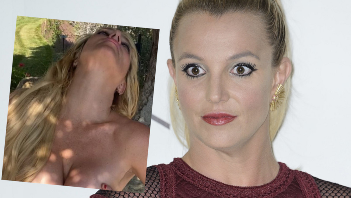 Britney Spears pokazała się topless. Nagimi piersiami walczy o wolność?