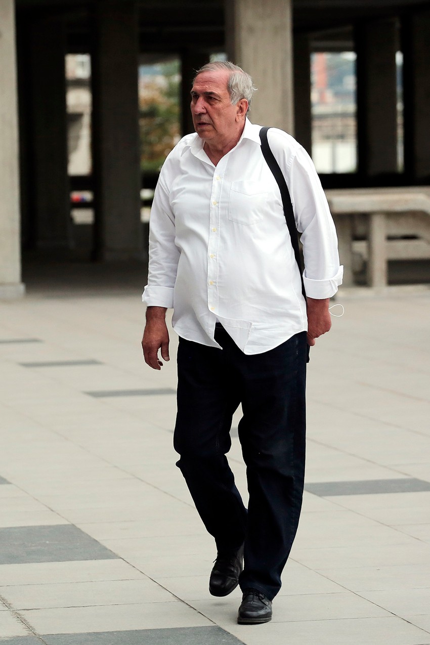 Novinar portala "Žiginfo" Milan Jovanović ispred suda u Beogradu