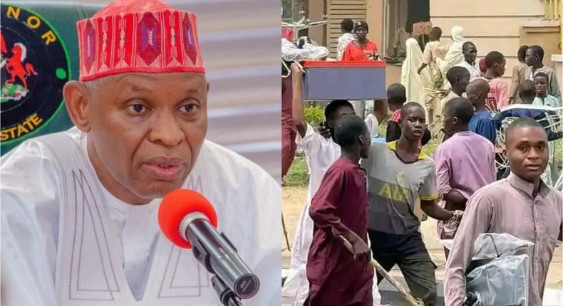 Governor Abba Kabir Yusuf of Kano State has declared a 24-hour curfew after protests turn violent.