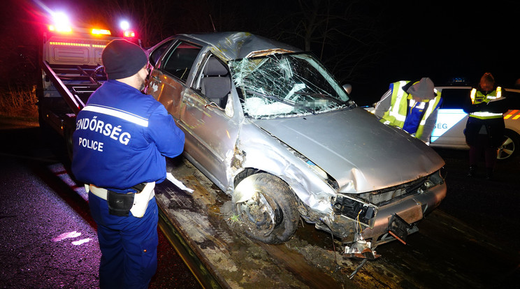 A Csömöri úti felüjárón történt halálos baleset (a fotó illusztráció). / Fotó: MTI/Donka Ferenc