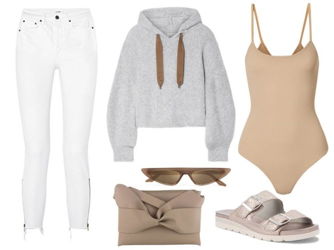 Wygodne STYLIZACJE na zakończenie lata: : torebka-Menbur/menbur.pl, spodnie, bluza, dodatki-TK Maxx