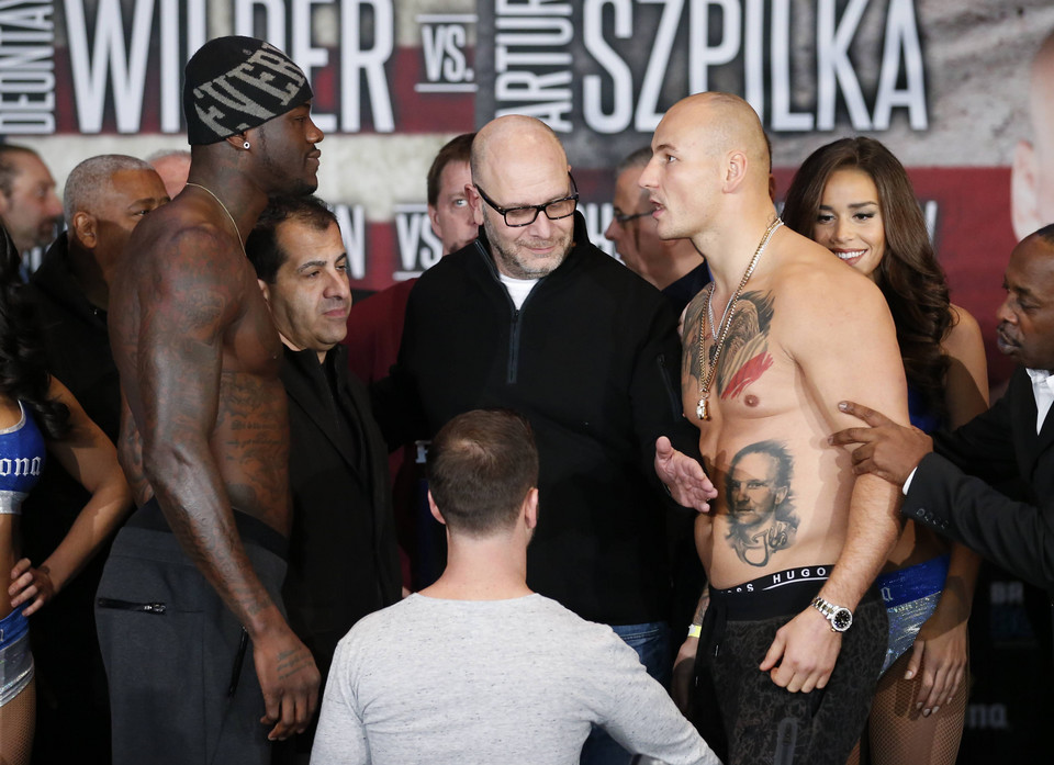 Deontay Wilder - Artur Szpilka: ceremonia ważenia