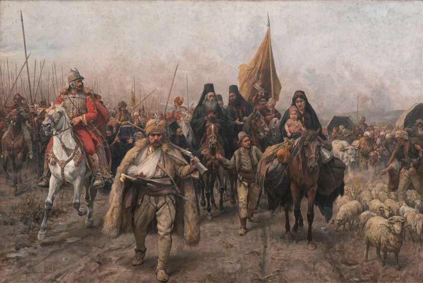 Paja Jovanović, Seoba Srba, Narodni muzej Pančevo