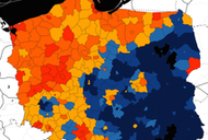 wybory mapa zabory rozbiory