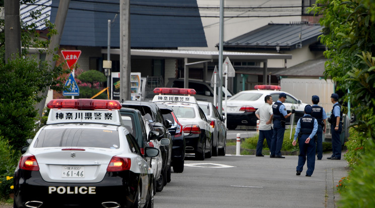 Japánban egy késes ámokfutó legalább 19 emberrel végzett / Fotó: AFP