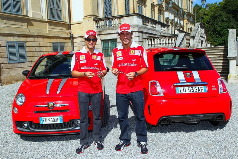 Alonso, Massa i Fiat 500