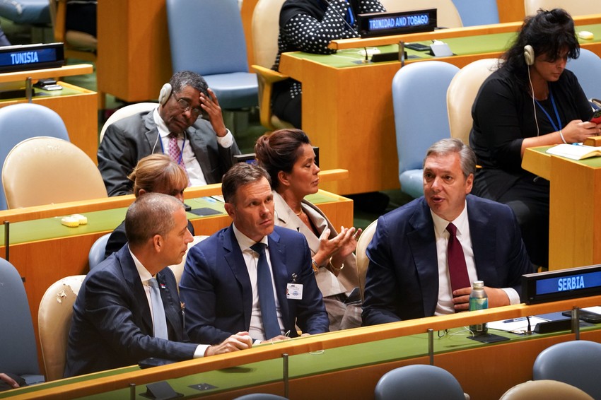 Aleksandar Vučić na Generalnoj skupštini Ujedinjenih nacija