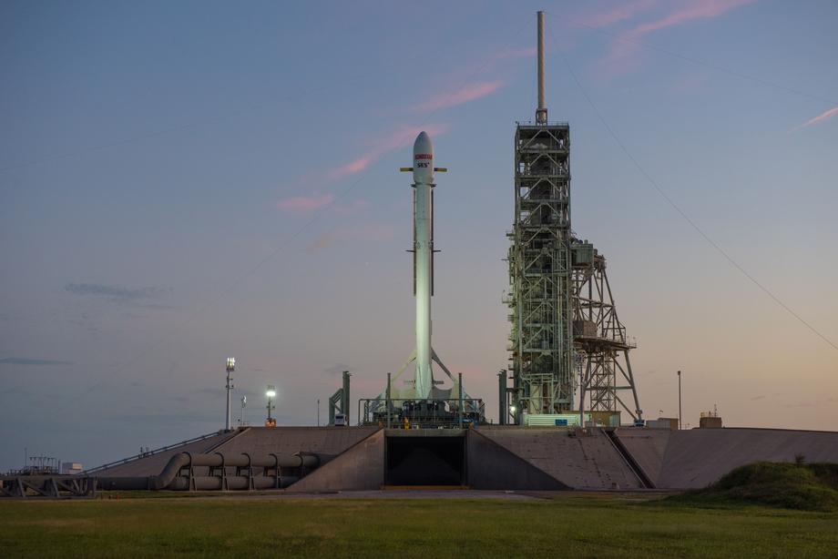 Start rakiety Falcon 9