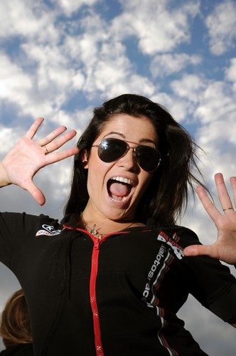 Dziewczyna Kia Lotos Race