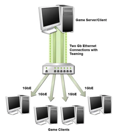 DualNet with teaming