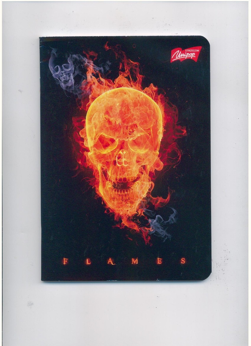 Kosturska glava u plamenu na korici sporne sveske