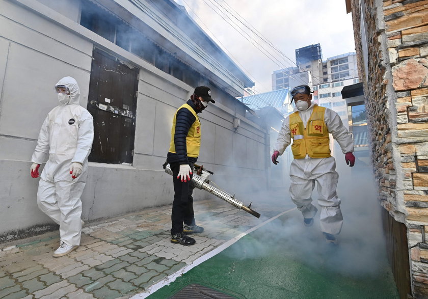 Walka z epidemią w Korei Południowej