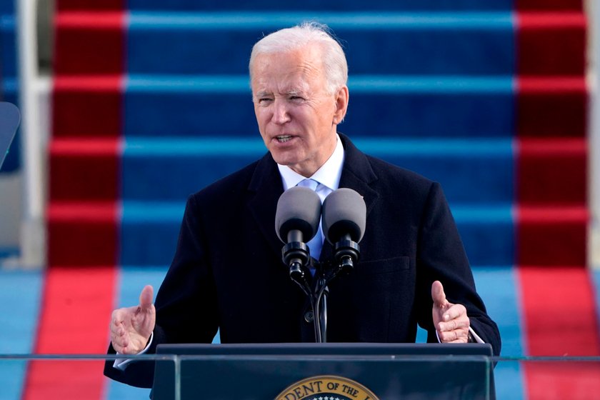 Joe Biden zaprzysiężony na prezydenta USA. "Triumf demokracji"