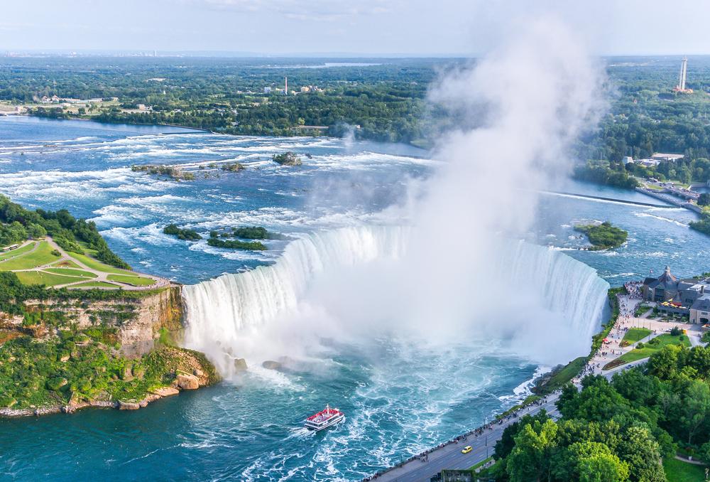 Niagarské vodopády, USA, Kanada